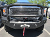 Road Armor 215R5B Stealth Winch Front Bumper; Lonestar Guard; Satin Black; Square Fog Light Holes; - Truck Part Superstore