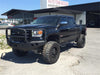Road Armor 215R5B Stealth Winch Front Bumper; Lonestar Guard; Satin Black; Square Fog Light Holes; - Truck Part Superstore