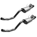 Kooks Custom Headers 21606100 2-1/2in. Axle-Back w/SS Tips. 2005-2008 Corvette. Connects to OEM Exhaust. - Truck Part Superstore