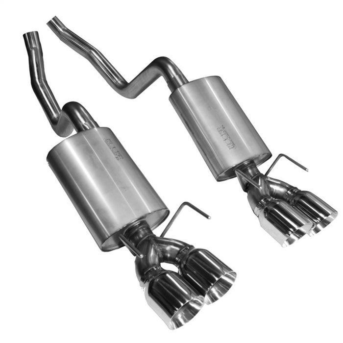 Kooks Custom Headers 21606300 2-1/2in. Axle-Back w/SS Tips. 2009-2013 Corvette. Connects to OEM Exhaust. - Truck Part Superstore