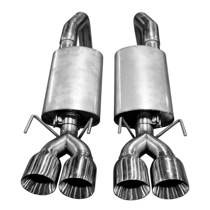 Kooks Custom Headers 21606300 2-1/2in. Axle-Back w/SS Tips. 2009-2013 Corvette. Connects to OEM Exhaust. - Truck Part Superstore