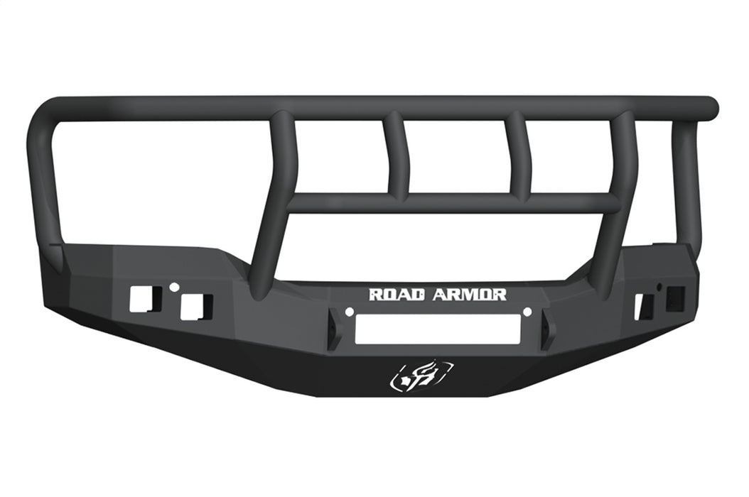 Road Armor 2161F2B-NW Stealth Non-Winch Front Bumper; Titan II Guard; Satin Black; - Truck Part Superstore