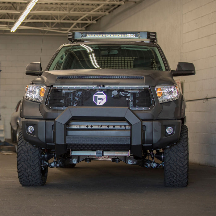 ARIES 2162000 ARIES 2162000 AdvantEDGE Black Aluminum Truck Bull Bar; Select Toyota Tundra - Truck Part Superstore