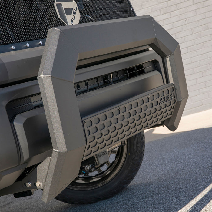 ARIES 2164000 AdvantEDGE 5-1/2in. Black Aluminum Bull Bar; Select Silverado; Sierra 1500 - Truck Part Superstore