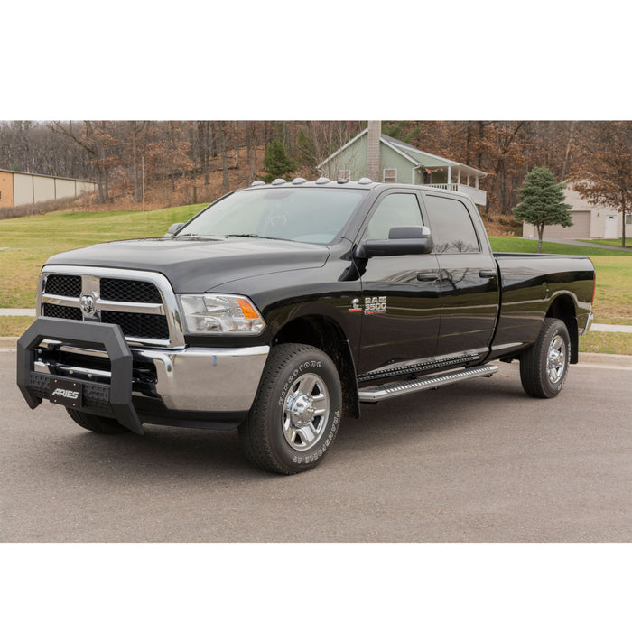 ARIES 2165001 AdvantEDGE 5-1/2in. Black Aluminum Bull Bar; Select Dodge; Ram 2500; 3500 - Truck Part Superstore