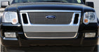 T-Rex Grilles 21662 Billet Series Grille; Horizontal; Aluminum; Polished; 1 Pc; Overlay; - Truck Part Superstore