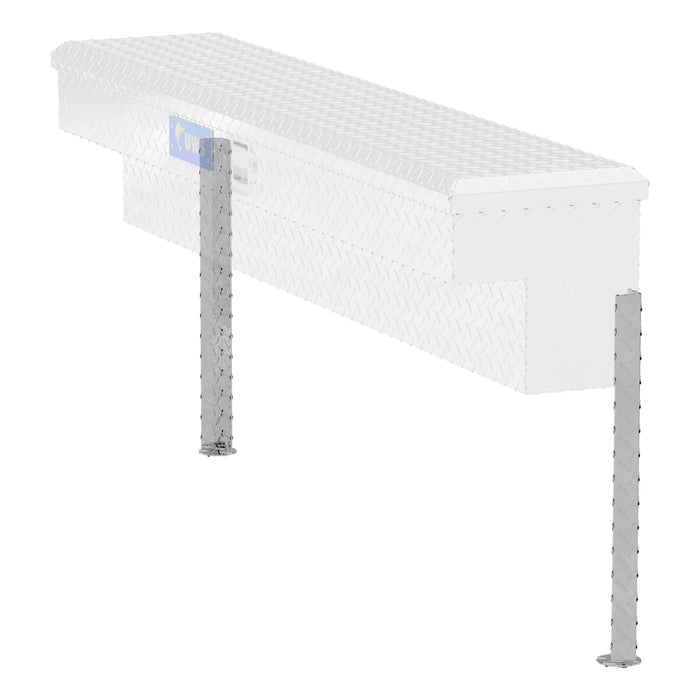 UWS SM-LEGS Replacement Bright Aluminum Truck Side Tool Box Leg - Truck Part Superstore