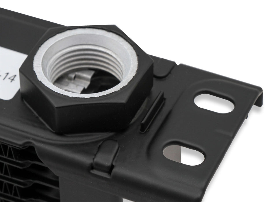 Earl's Performance 240ERL UltraPro Oil Cooler; Black; 40 Row; -10AN Female; Narrow; - Truck Part Superstore