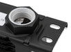 Earl's Performance 216-16ERL UltraPro Oil Cooler; Black; 16 Row; -16AN Male Flare Ports; Narrow; - Truck Part Superstore