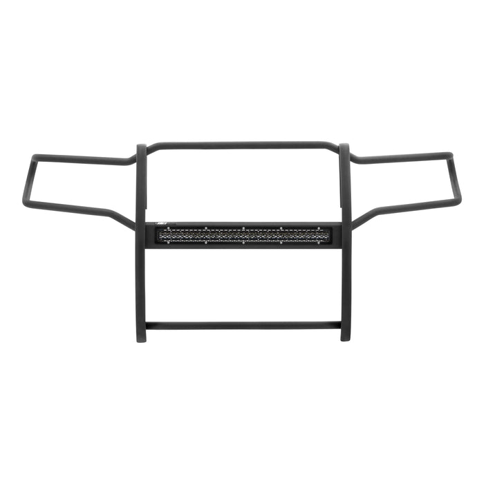 ARIES 2170004 Pro Series Black Steel Grille Guard with Light Bar, Select Sequoia, Tundra - Truck Part Superstore