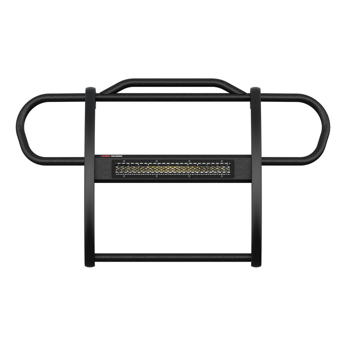 ARIES 2170031 Pro Series Black Steel Grille Guard with Light Bar; Select Jeep Renegade - Truck Part Superstore
