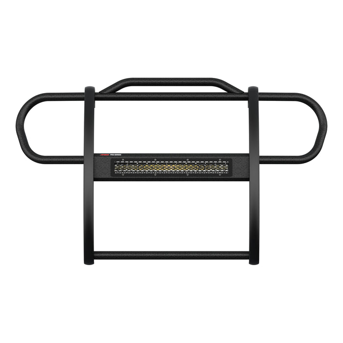 ARIES 2170031 Pro Series Black Steel Grille Guard with Light Bar; Select Jeep Renegade - Truck Part Superstore
