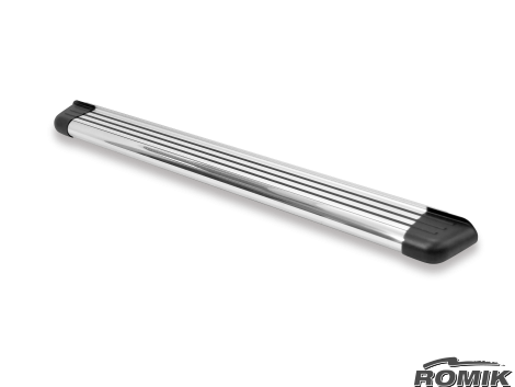 Romik 21755418 Mitsubishi Outlander PHEV SUV Running Boards RB2 Side Steps 2014-2020 Anodized Black Romik - Truck Part Superstore