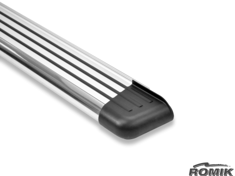 Romik 21755418 Mitsubishi Outlander PHEV SUV Running Boards RB2 Side Steps 2014-2020 Anodized Black Romik - Truck Part Superstore