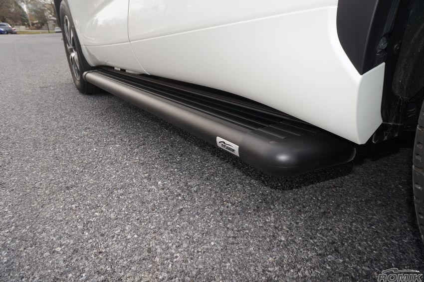 Romik 21755419 Toyota Highlander SUV Running Boards RB2 Side Steps 2020 Anodized Black Romik - Truck Part Superstore
