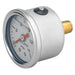 AutoMeter 2175 GAUGE; PRESSURE; 1.5in. DIRECT MNT; 15PSI; LIQUID FILLED MECH; WHT; 1/8in. NPTF - Truck Part Superstore