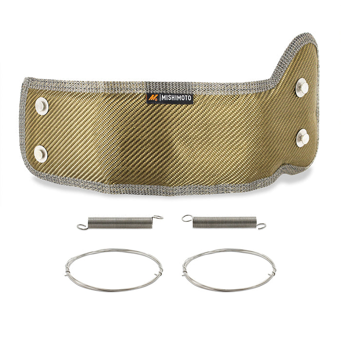 Mishimoto MMTB-WRX-01 Titanium Turbo Blanket, Fits Subaru WRX 2001-2014 / STI 2004-2017 - Truck Part Superstore