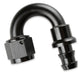 Mr Gasket 218012-BL Push-On Hose End; 180 Degree; -12AN; Anodized Black; - Truck Part Superstore