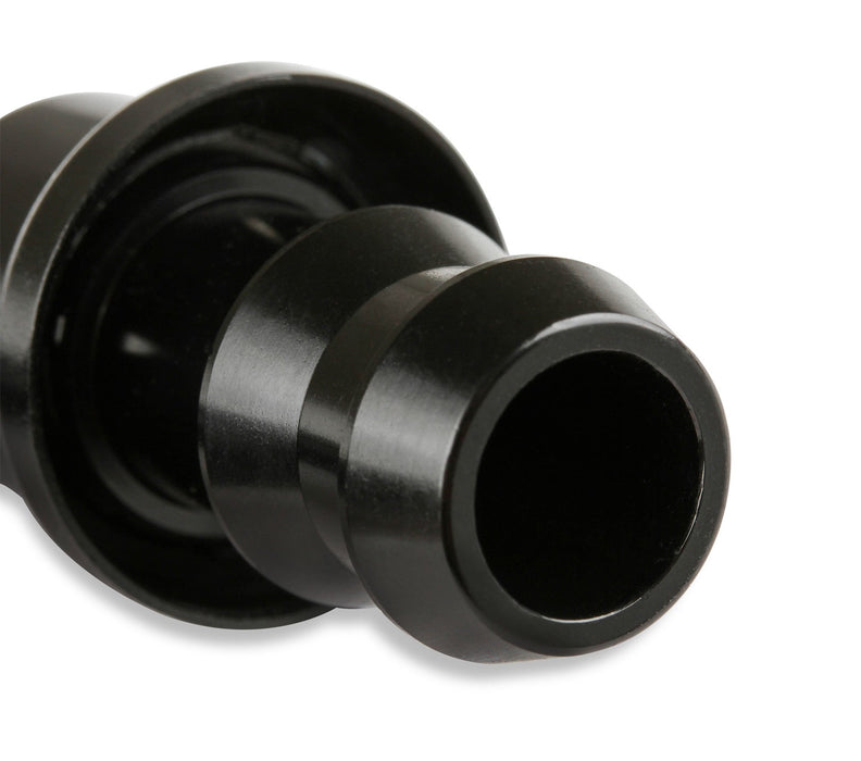 Mr Gasket 218006-BL Push-On Hose End; 180 Degree; -6AN; Anodized Black; - Truck Part Superstore