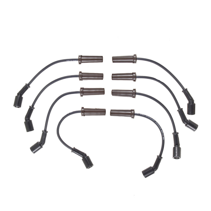 ACCEL 218063 Endurance Plus Wire Set; Straight Boot; 8 Piece Set; - Truck Part Superstore