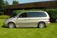 Owens Products 2181 Running Boards Glastep Custom Molded Fiberglass 06-14 Kia Sedona Ex/Lx Long Wheel Base 07-09 Hyundai Entourage Fiberglass Gray Owens Products - Truck Part Superstore