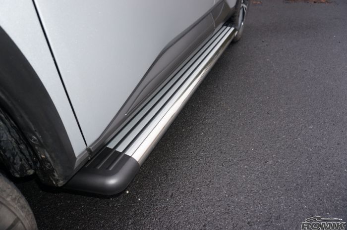 Romik 21824418 2021-Present Nissan Rogue RB2-S Running Board Stainless Steel Romik - Truck Part Superstore