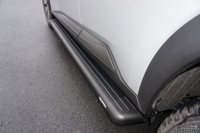 Romik 21824419 2021-Present Nissan Rogue RB2-B Running Board Black Romik - Truck Part Superstore