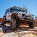 ARIES 2186000 TrailCrusher Jeep Wrangler JK Steel Front Bumper with Brush Guard; 12.5K - Truck Part Superstore