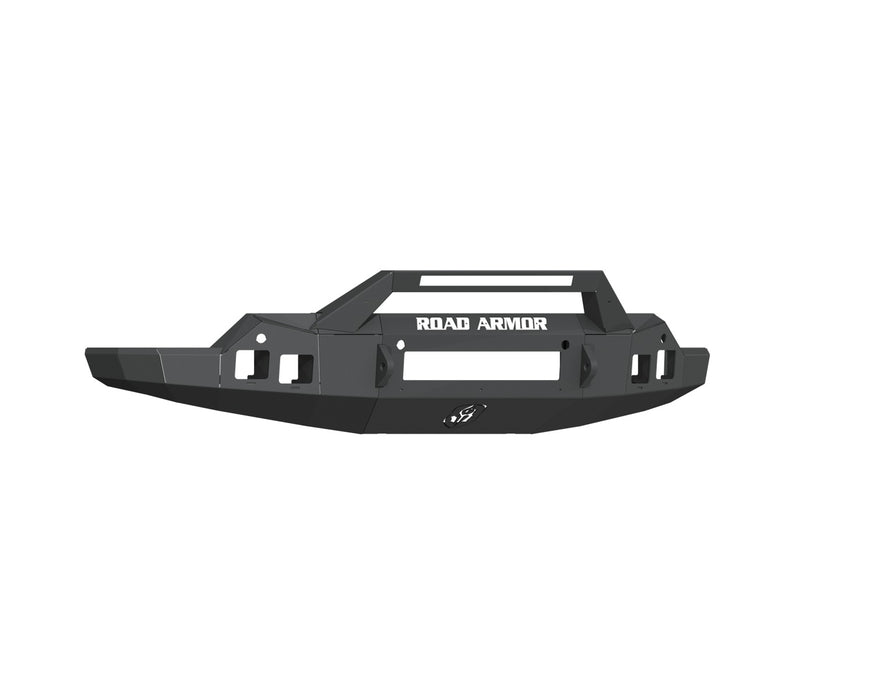 Road Armor 2191F3B-NW Stealth Non-Winch Front Bumper; Sheet Metal; Pre-Runner Guard; Texture Black; - Truck Part Superstore