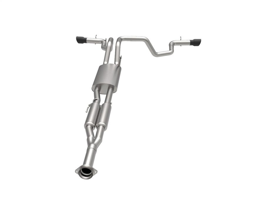 Kooks Custom Headers 13704240 Dual Side Exit Cat-Back w/Black Tips. 2021+F150 2.7L/3.5L/5.0L - Truck Part Superstore