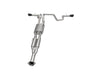 Kooks Custom Headers 13704240 Dual Side Exit Cat-Back w/Black Tips. 2021+F150 2.7L/3.5L/5.0L - Truck Part Superstore