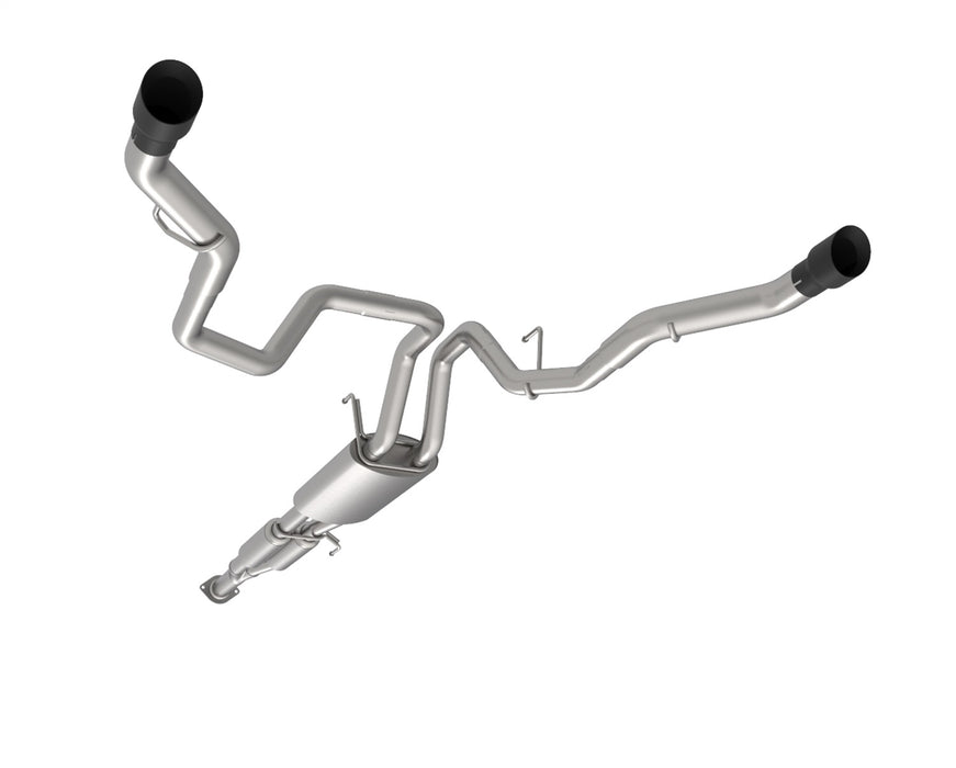 Kooks Custom Headers 13704220 Dual Rear Exit Cat-Back w/Black Tips. 2021+F150 2.7L/3.5L/5.0L - Truck Part Superstore