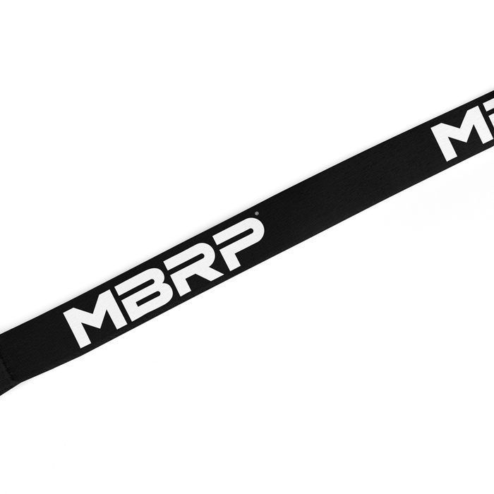 MBRP Exhaust LANYARD M1 Black and White. - Truck Part Superstore