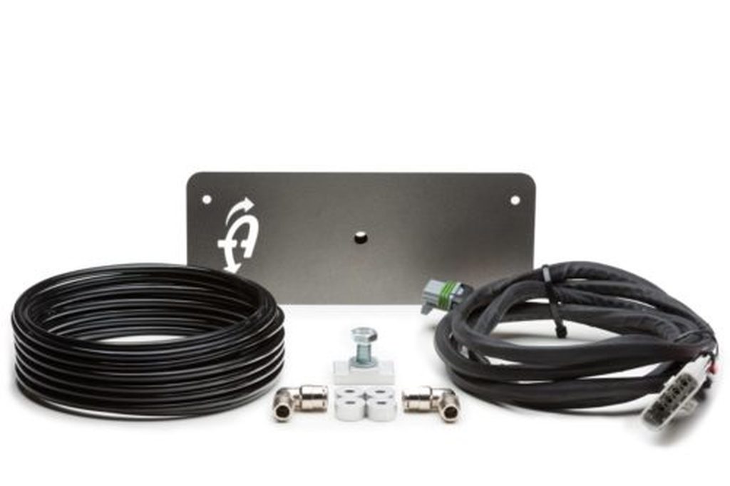 Up Down Air 22-0318 Ford F Series Compressor Mount And Connection Kit For All Ford F Series Bed W/Bed Cleat With Locking Tie Downs for ARB Dual Air Compressor Gray UP Down Air - Truck Part Superstore