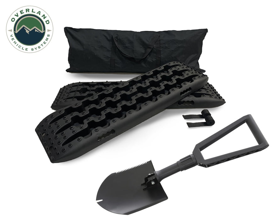 Overland Vehicle Systems 22-4969 Combo Kit with Recovery Ramp and Multi Functional Shovel Overland Vehicle Systems - Truck Part Superstore