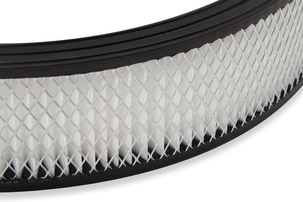 Holley 220-35 Replacement Air Filter; 16 x 3 in. Paper Air Filter; - Truck Part Superstore
