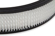 Holley 220-35 Replacement Air Filter; 16 x 3 in. Paper Air Filter; - Truck Part Superstore