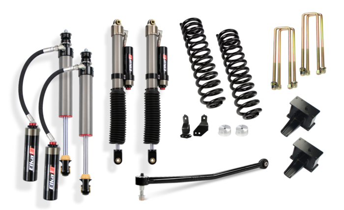 Cognito Motorsports Truck 220-P1134 3-Inch Elite Lift Kit with Elka 2.5 Remote Reservoir Shocks for 20-23 Ford F-250/F-350 4WD Cognito Motorsports Truck - Truck Part Superstore