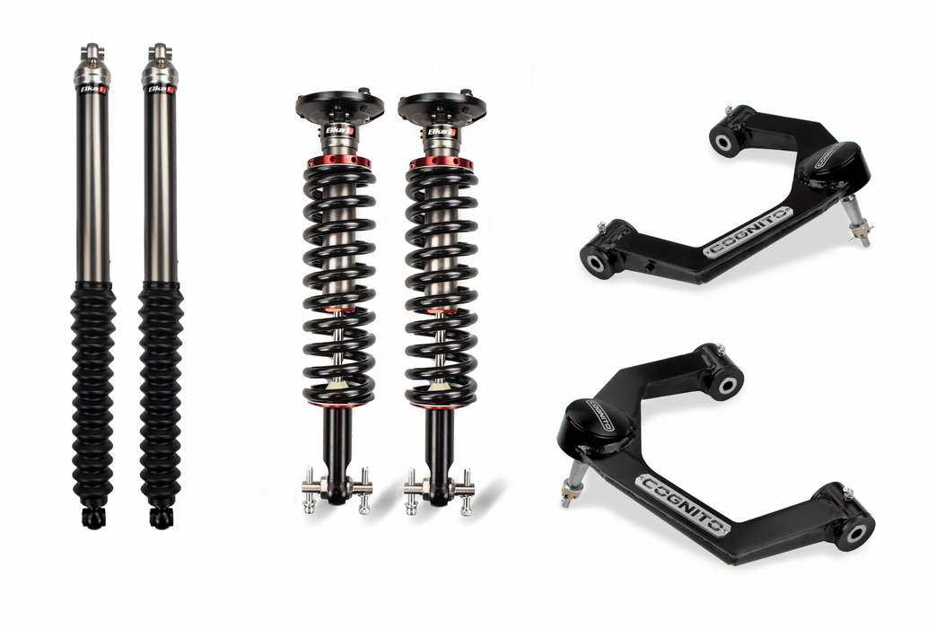 Cognito Motorsports Truck 220-P1136 Cognito 2.5-inch Performance Leveling Kit with Elka 2.0 IFP shocks for 22-23 Ford F-150 4WD - Truck Part Superstore