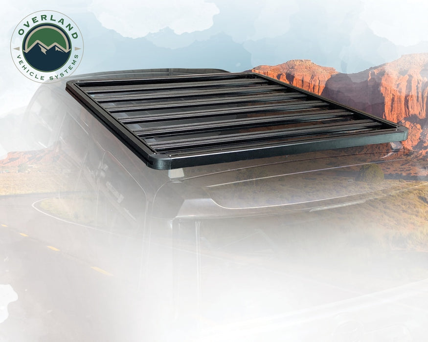 Overland Vehicle Systems 22010401 Roof Rack 51 Inch Black Powdercoat Aluminum Down Range Rack Overland Vehicle Systems - Truck Part Superstore