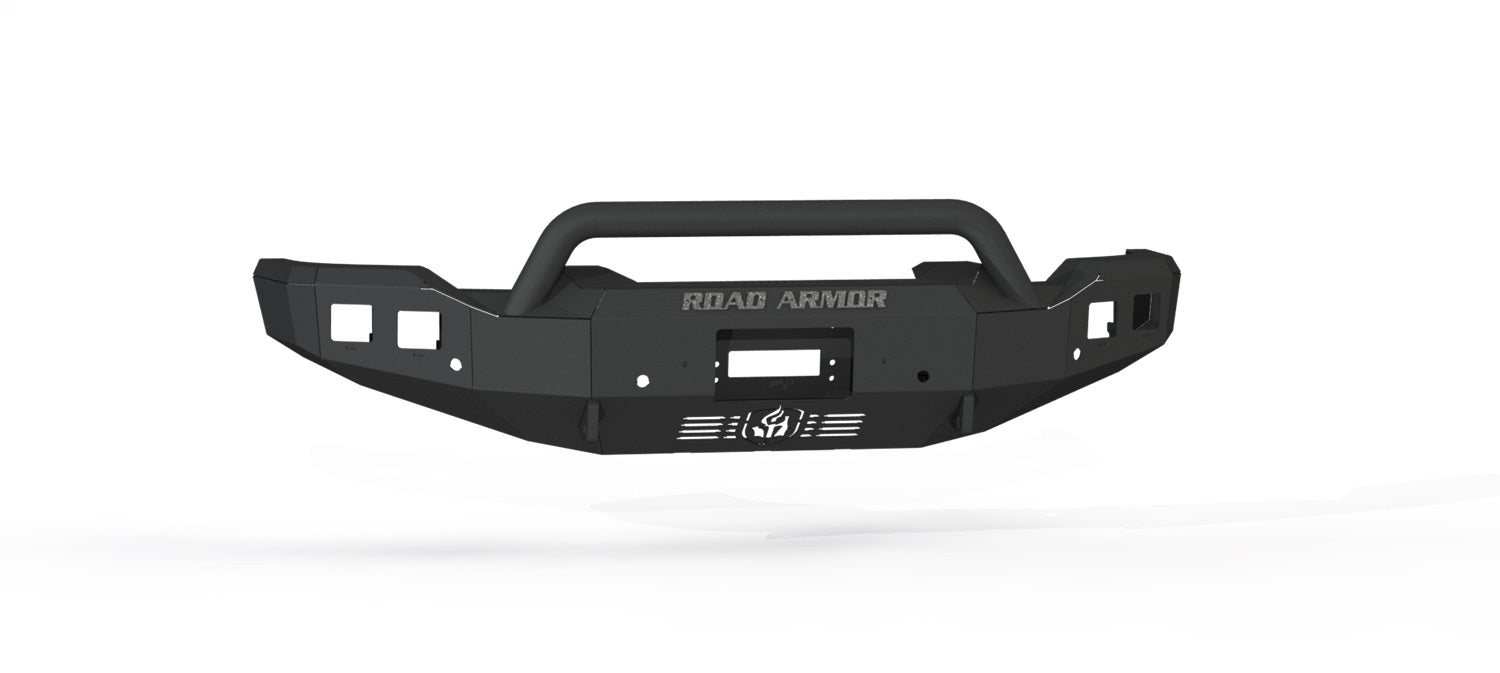 Road Armor 2202F4B-AUS Stealth Non-Winch Front Bumper; Base; Texture Black; - Truck Part Superstore