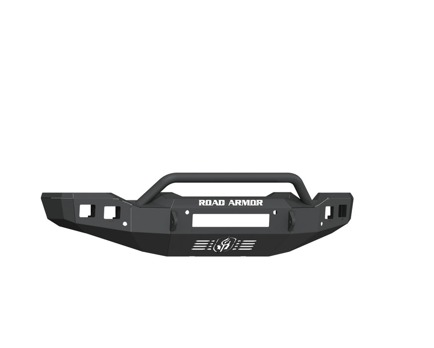 Road Armor 2202F4B-NW Stealth Non-Winch Front Bumper; Pre-Runner Guard; Texture Black; - Truck Part Superstore