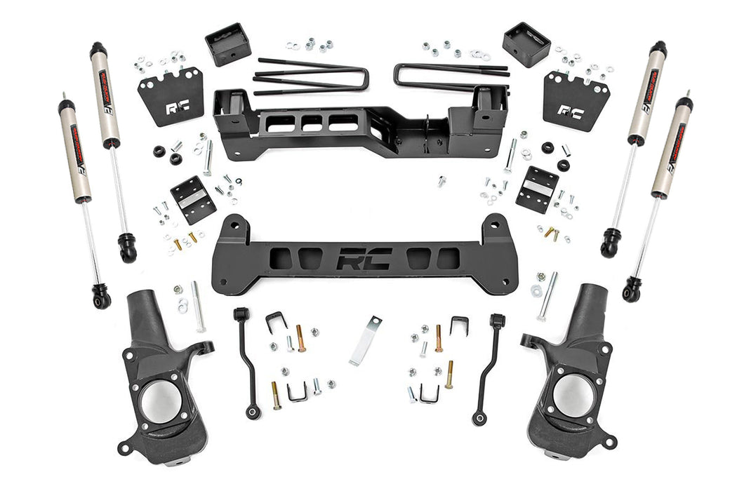 Rough Country 22070 6 Inch Lift Kit V2 01-10 Chevy Silverado and GMC Sierra 2500HD 2WD Rough Country - Truck Part Superstore