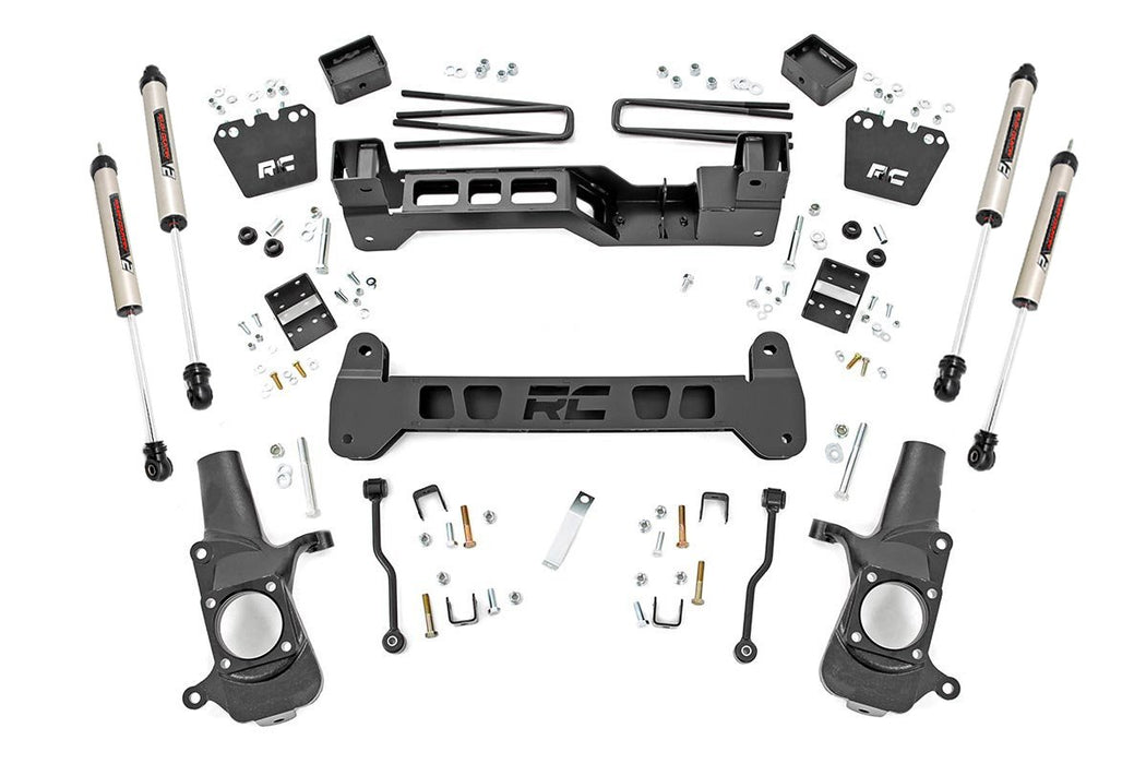 Rough Country 22070 6 Inch Lift Kit V2 01-10 Chevy Silverado and GMC Sierra 2500HD 2WD Rough Country - Truck Part Superstore