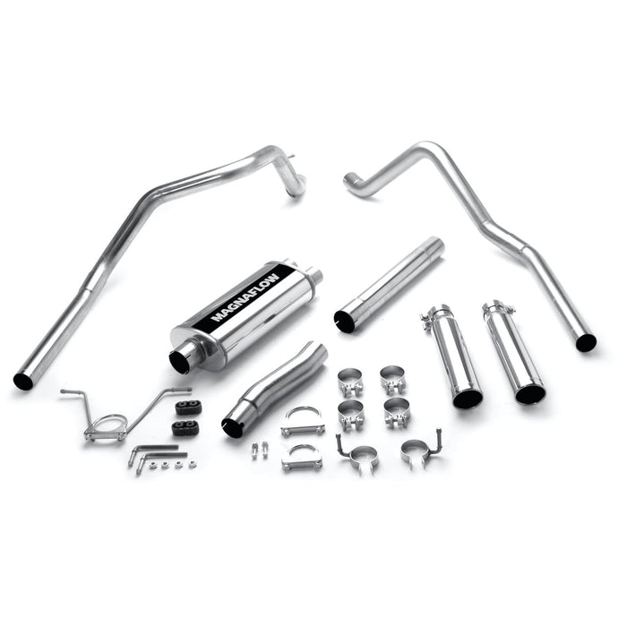 MagnaFlow Exhaust Products 15736 Street Series Stainless Cat-Back System - Truck Part Superstore