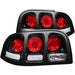 Anzo USA 221020 Tail Light Assembly; Clear Lens; Black Housing; Pair; - Truck Part Superstore