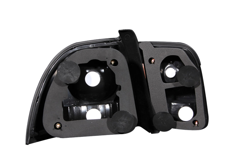 Anzo USA 221039 Tail Light Assembly; Clear Lens; Black Housing; Pair; - Truck Part Superstore