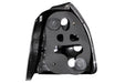 Anzo USA 221065 Tail Light Assembly; Clear Lens; Black Housing; Pair; - Truck Part Superstore