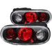 Anzo USA 221077 Tail Light Assembly; Clear Lens; Black Housing; Pair; - Truck Part Superstore