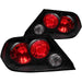 Anzo USA 221086 Tail Light Assembly; Clear Lens; Black Housing; Pair; - Truck Part Superstore